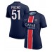 Paris Saint-Germain Willian Pacho #51 Hjemmedrakt Dame 2024-25 Kortermet